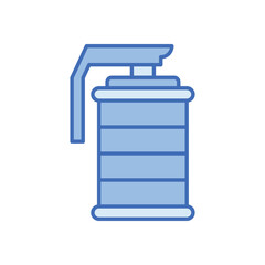 Smoke Grenade vector icon