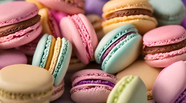 Indulgence in Every Bite: A Close-Up on French Macarons