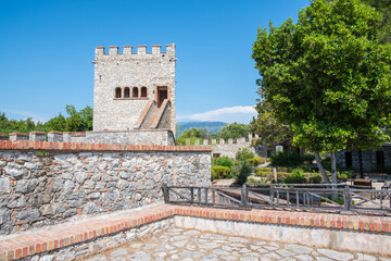 The Venetian castle of Butrint national archeological park in Albania - 805101357