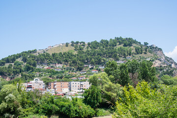 View over the city of Berat in Albania - 805101959
