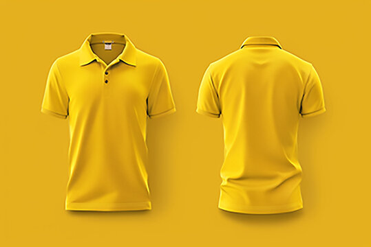 Yellow Shirt Front And Back Images Browse 7 691 Stock Photos Vectors and Video Adobe Stock