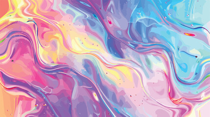 Holographic effect background. Colourful fluid gradie
