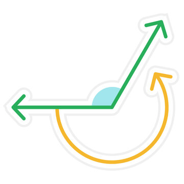 Reflex Angle Icon