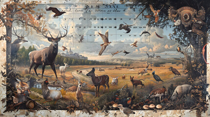 An Illustrated Guide to Texas Hunting Seasons: When and What to Hunt
