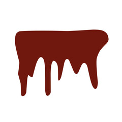 Dripping blood Vector illustration