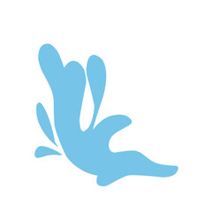 water splash vector illustration