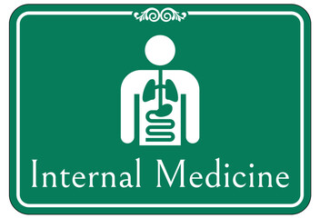 Internal medicine sign