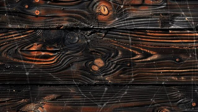 Wood texture background, wood planks. Grunge wood, painted wooden wall pattern. Background with flying patterns. Generate AI. 