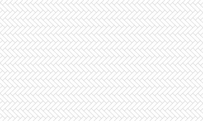 Grey outline herringbone seamless pattern. Vector Repeating Texture.