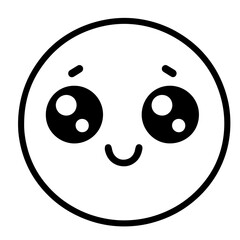 Smile Icon in trendy flat style isolated on white background. Happy face, smiley face icons
