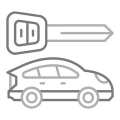Car Key Icon