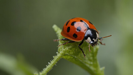 ladybug on a leaf