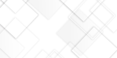 Vectors white and gradient abstract background with shadow, shapes elements. Technological and business concept geometric abstract background for design.