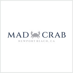 The crab logo can be used for restaurant logos. Company logos related to the sea