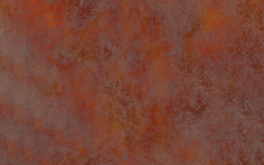 Surface of eroded rusty metal.