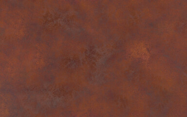 Aged metal exhibiting oxidation and corrosion.