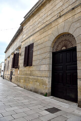 Roman palace Patù Salento Italy