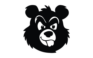 Obraz premium Flat with panda Royalty Vector