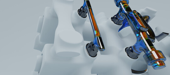 abstract background, image for printing © neurostructure