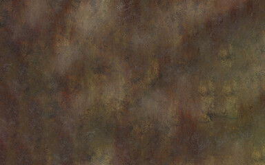 A corroded pattern evident on rusty metal.