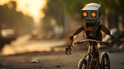 Robot, Technology, Bicycle, Cycling, Bike, Motorcross