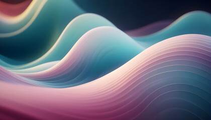 Wavy colorful abstract background, Wallpaper