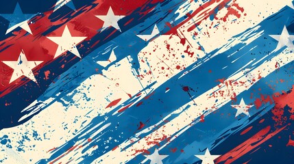 Obraz premium usa grunge backdrop