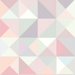 An abstract geometric mosaic seamless pattern