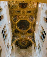 interior, Basilika San Nicola, Bari, Apulia, Italy, Europe, Marchj 2024