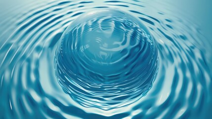 An information sphere with data and information drawn as a globe, adorned with ripples and fluctuations, Ai Generated.