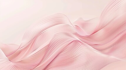 Immerse in an abstract geometric background with flowing lines and waves. Dynamic visual harmony, Ai Generated.