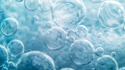 texture abstract bubbles light blue white