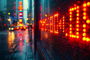 Obraz premium A volatile asset class subject to price fluctuations driven by market demand, speculation, and macroeconomic factors. Concept of price volatility. Generative Ai.