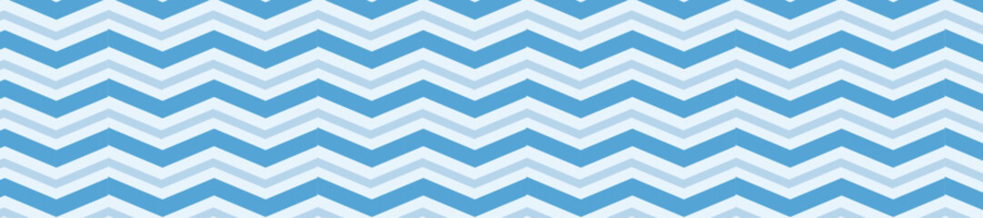 blue ocean zig zag seamless pattern background