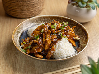Savory teriyaki chicken