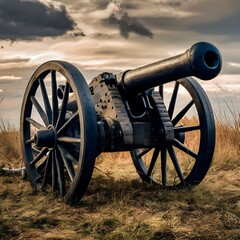 old cannon in the fortress country