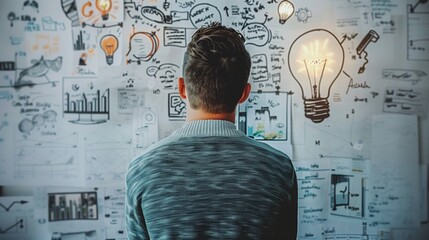 Content curation within a digital marketing strategy, highlighting the process of selecting and managing commercial content to plan effective company advertisements.