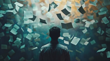 Content curation within a digital marketing strategy, highlighting the process of selecting and managing commercial content to plan effective company advertisements.