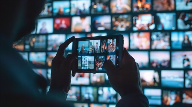 A digital marketing professional curates engaging content for a social media strategy, aiming to manage and grow an online audience effectively.