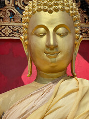 buddha statue close up view, bangkok