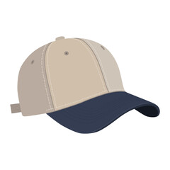 baseball cap vector illustration