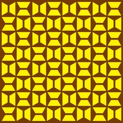 seamless pattern with honeycombs style with illustrated background