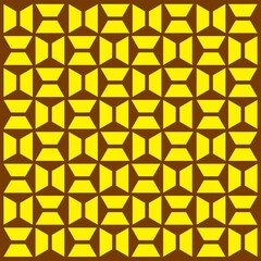 seamless pattern with honeycombs style with illustrated background