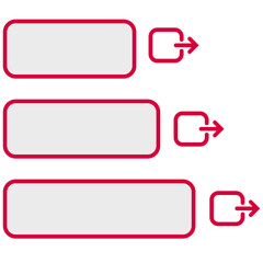 Fototapeta premium Process Flow Banner