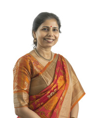 Causal style indian young lady woman