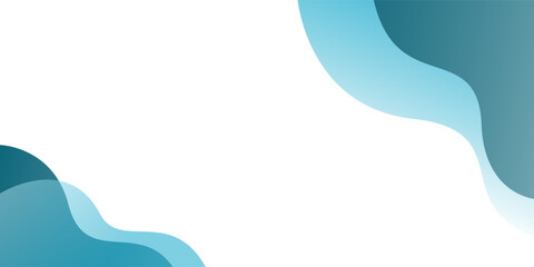 Blue and white wave abstract background for corporate concept, template, poster, brochure, website, flyer design. Vector illustration