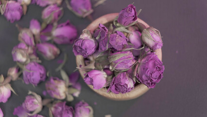 Organic dry Rose Damask