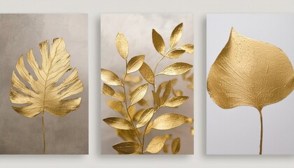 collage of flowers in a basket golden leaves background floral background with space garlic on wooden background - obrazy, fototapety, plakaty