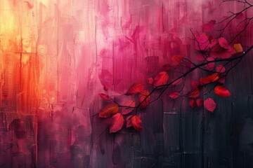 Abstract background with autumn colors and patterns for october 