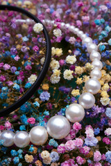 Headbands are in multicolored colors